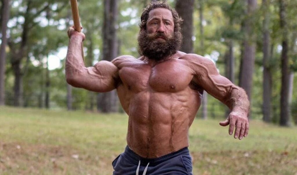 Liver King pretending to be natty before he got caught