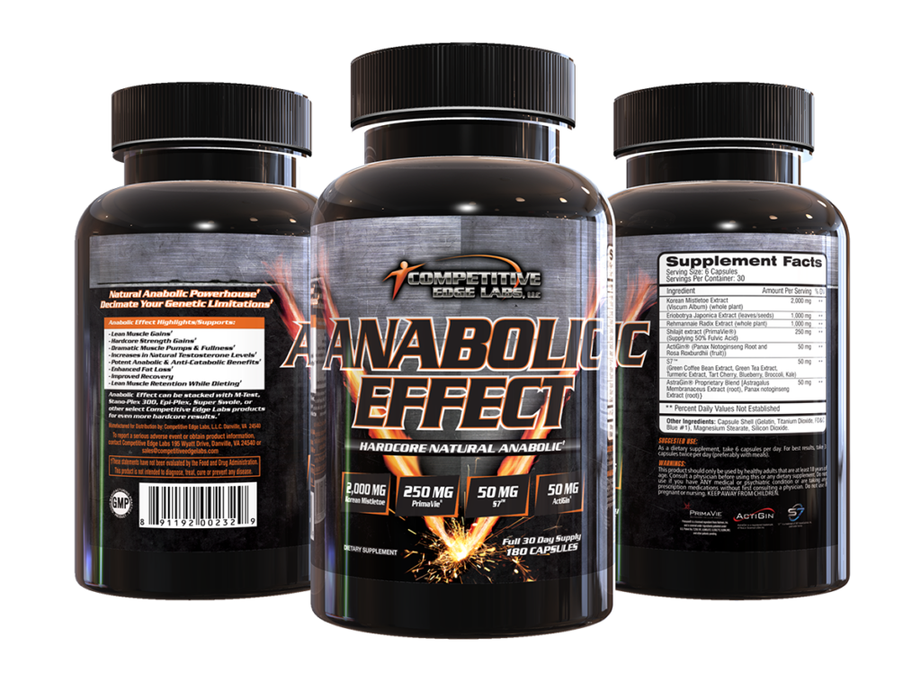 competitive edge labs anabolic effect bottles